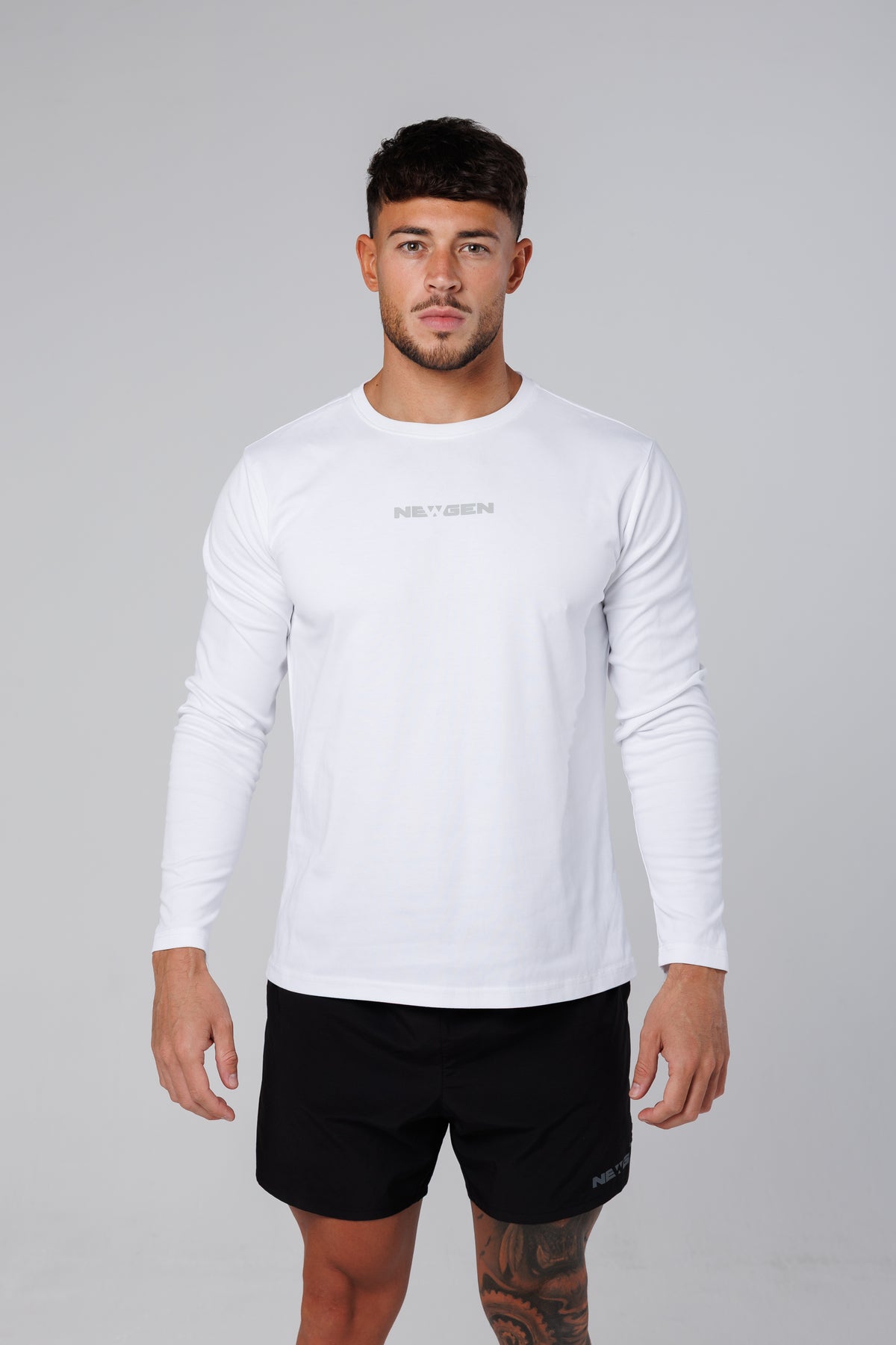 Essential Long Sleeve // White
