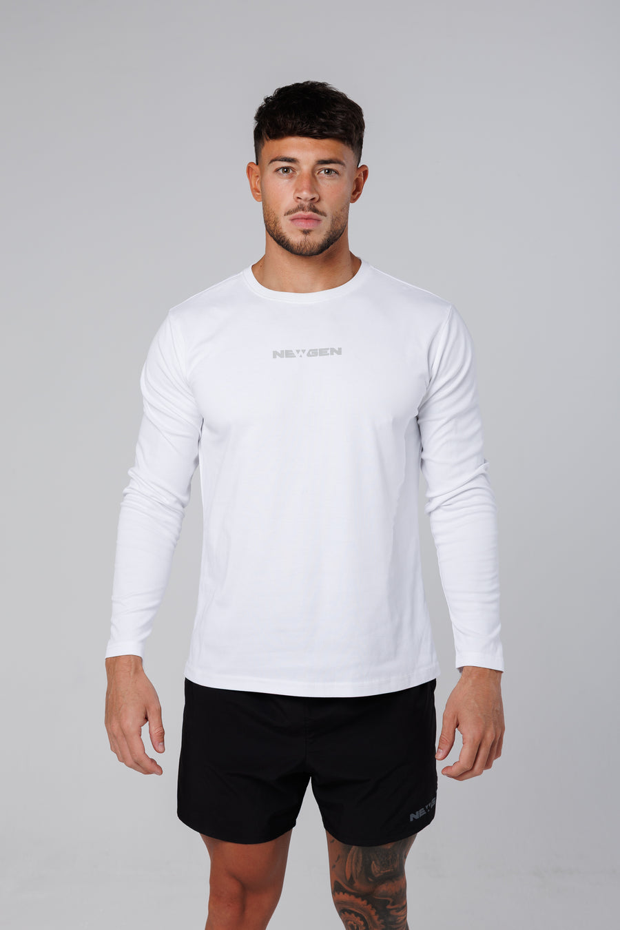 Essential Long Sleeve // White