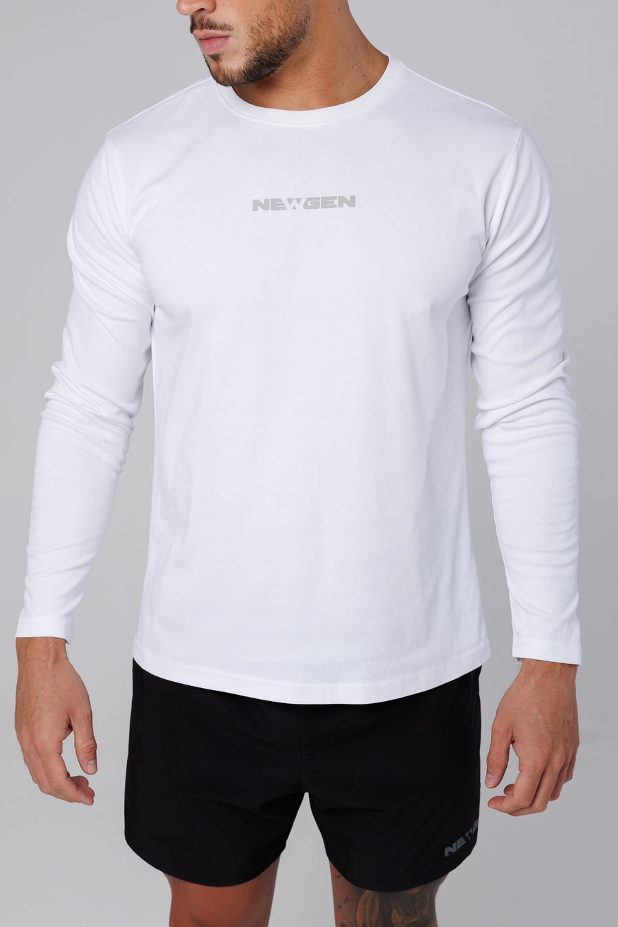 Essential Long Sleeve // White
