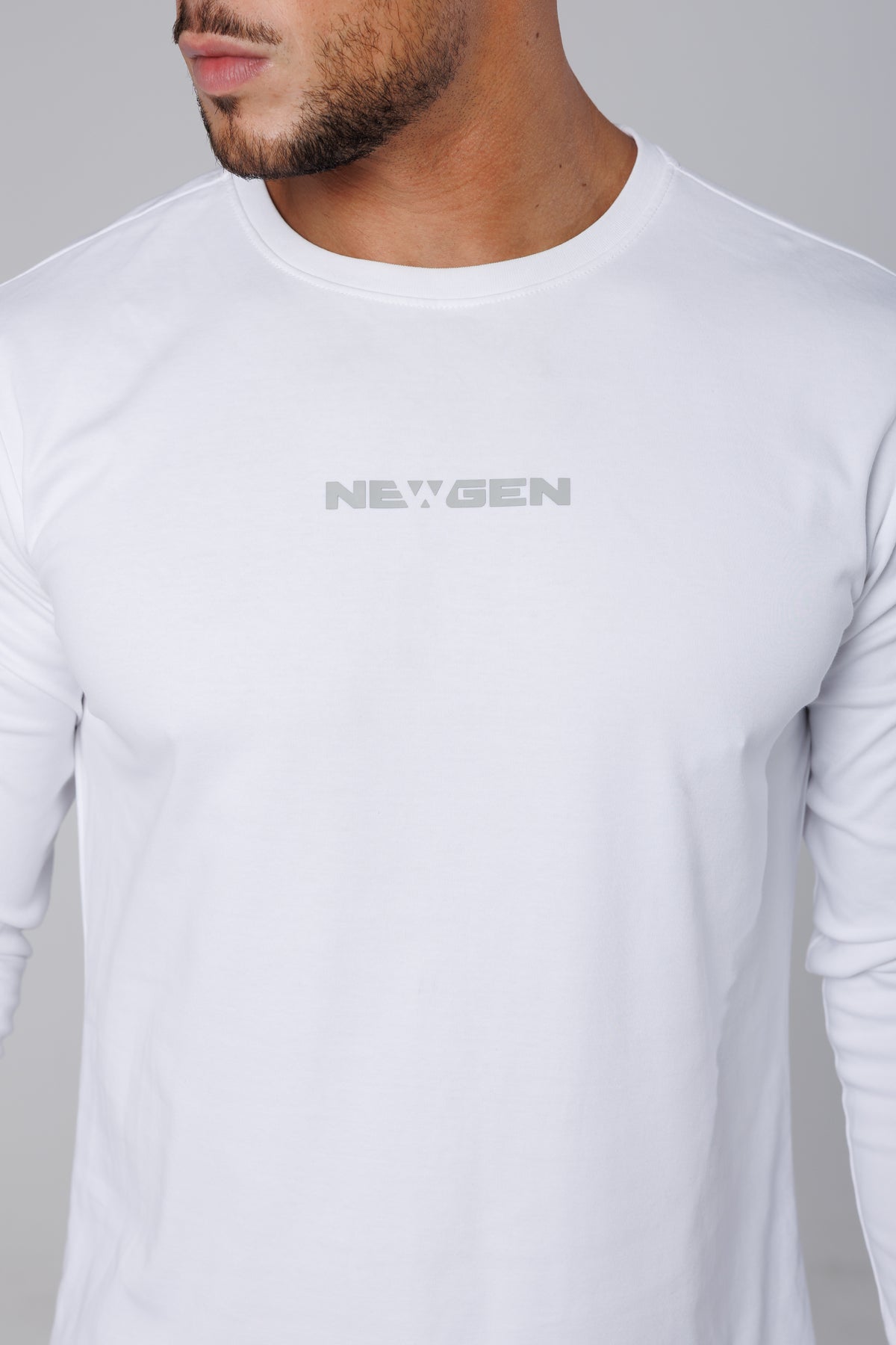 Essential Long Sleeve // White