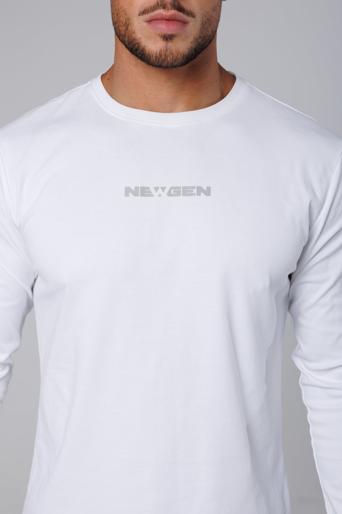 Essential Long Sleeve // White