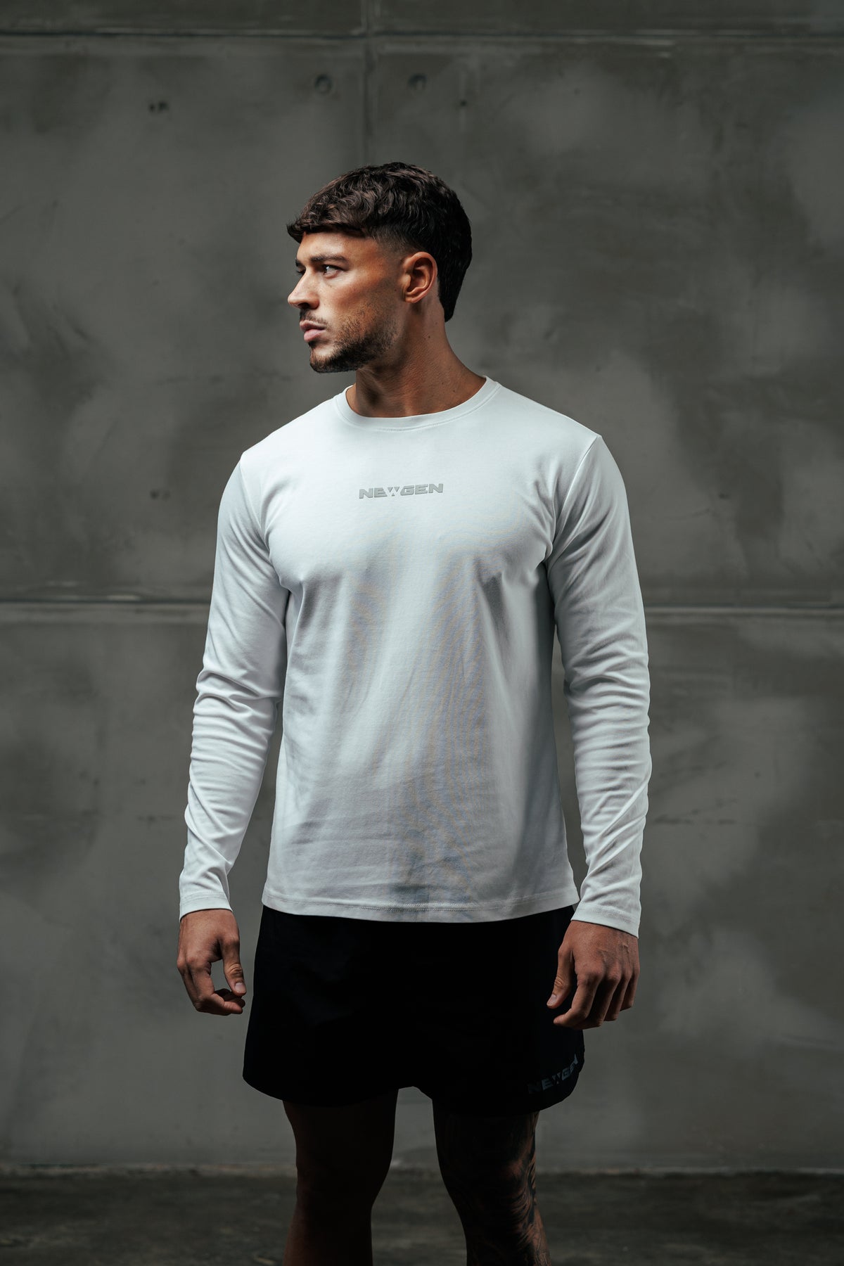 Essential Long Sleeve // White
