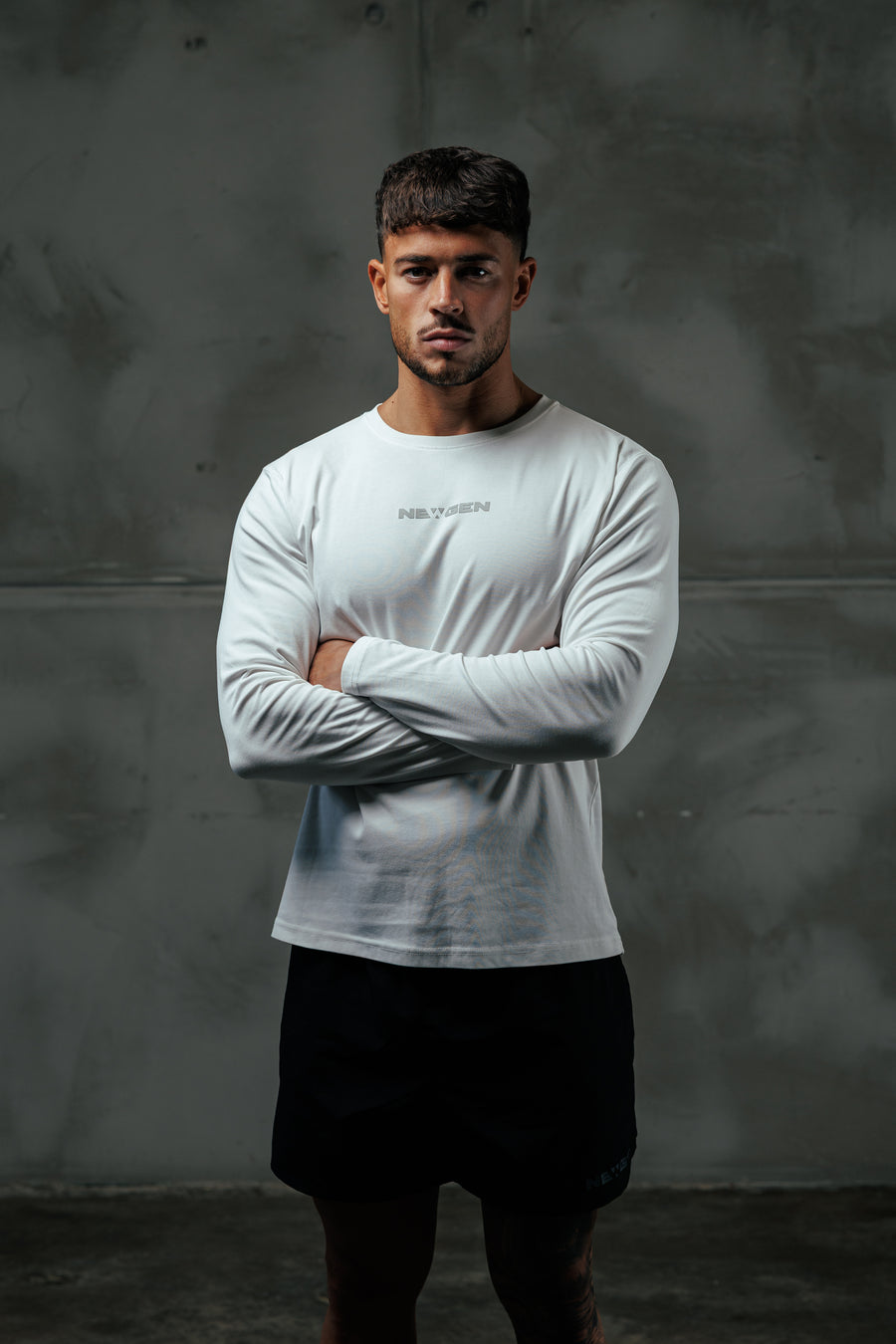 Essential Long Sleeve // White